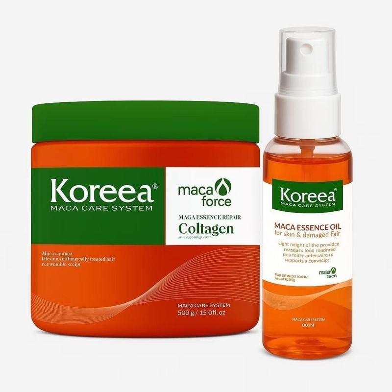 Kit Shampoo e Condicionador Koreea 1L + Máscara Koreea Original
